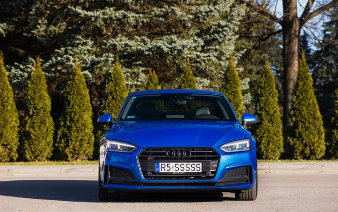 Audi S5 cena 183270 przebieg: 117000, rok produkcji 2017 z Rzeszów małe 352
